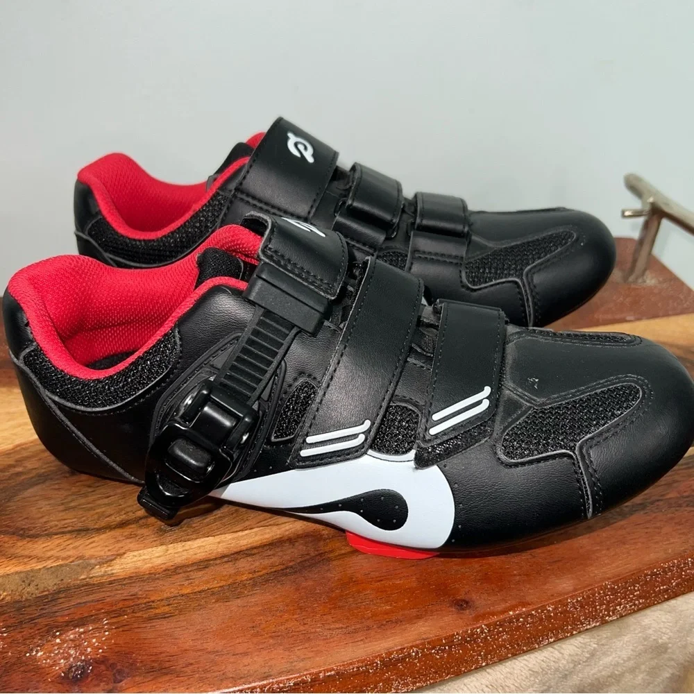 Peloton Cycling Shoes Delta Look Cleats Spin Shoes EU 38 US Women’s 7 Men’s 5 - Picture 4 of 11
